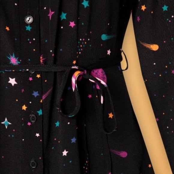 ModCloth Plutonic Relationship Galaxy Space Dress - Picture 7 of 10